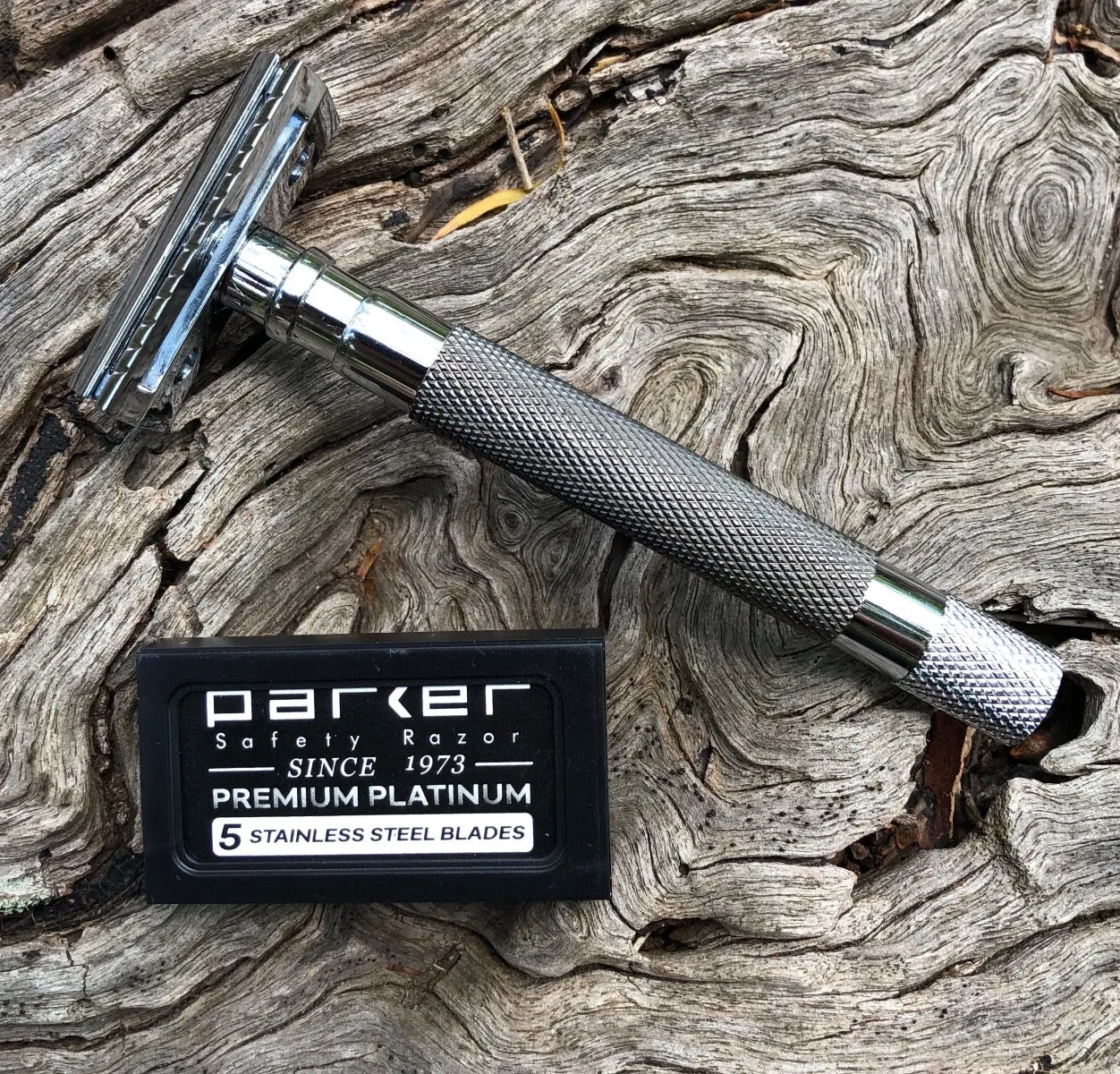 Parker 56R Safety Razor, Graphite