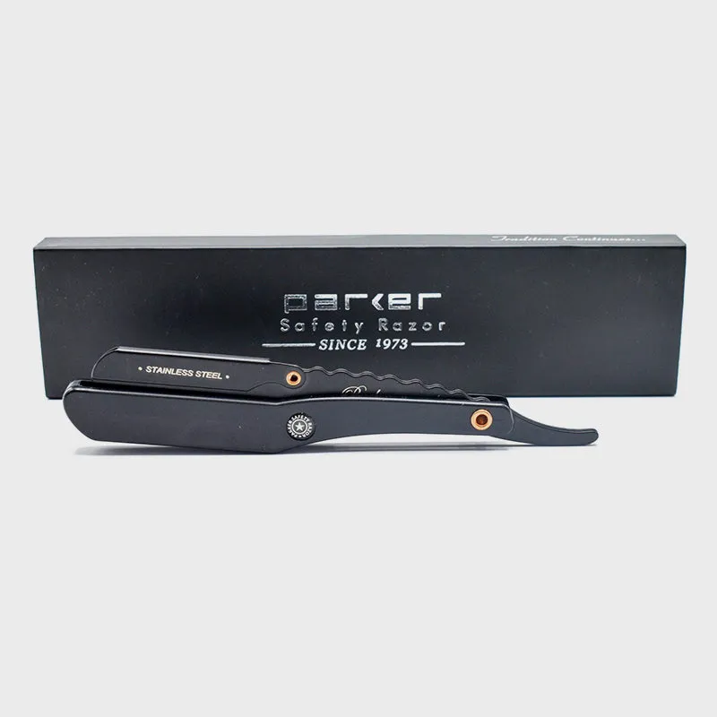 Parker - SRBBA Professional Barber Razor, Clip Type, Black