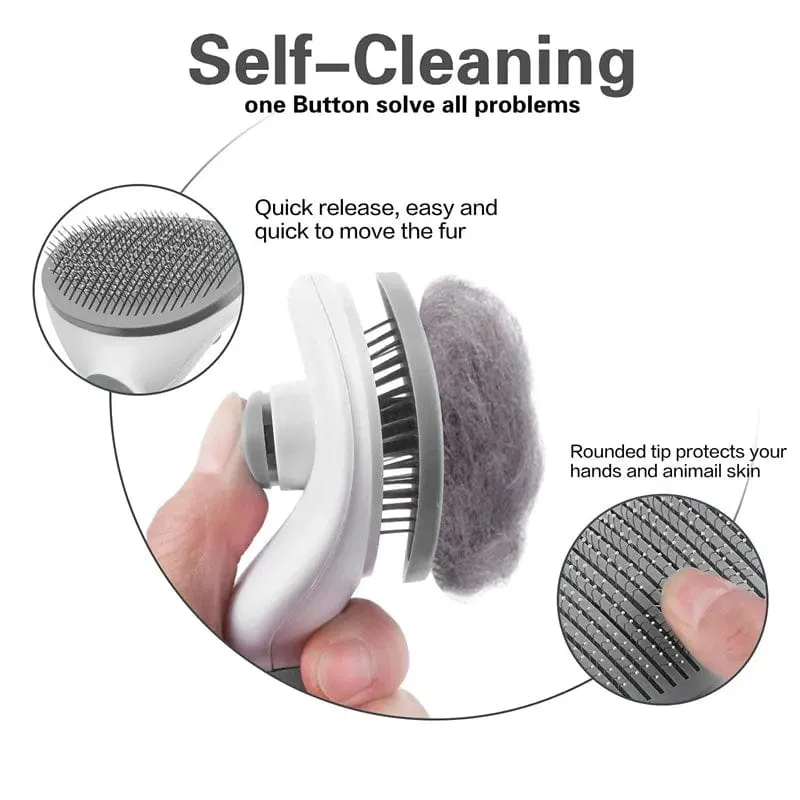 Pet Grooming Brushes for Dogs and Cats Anti-Shedding Rakes