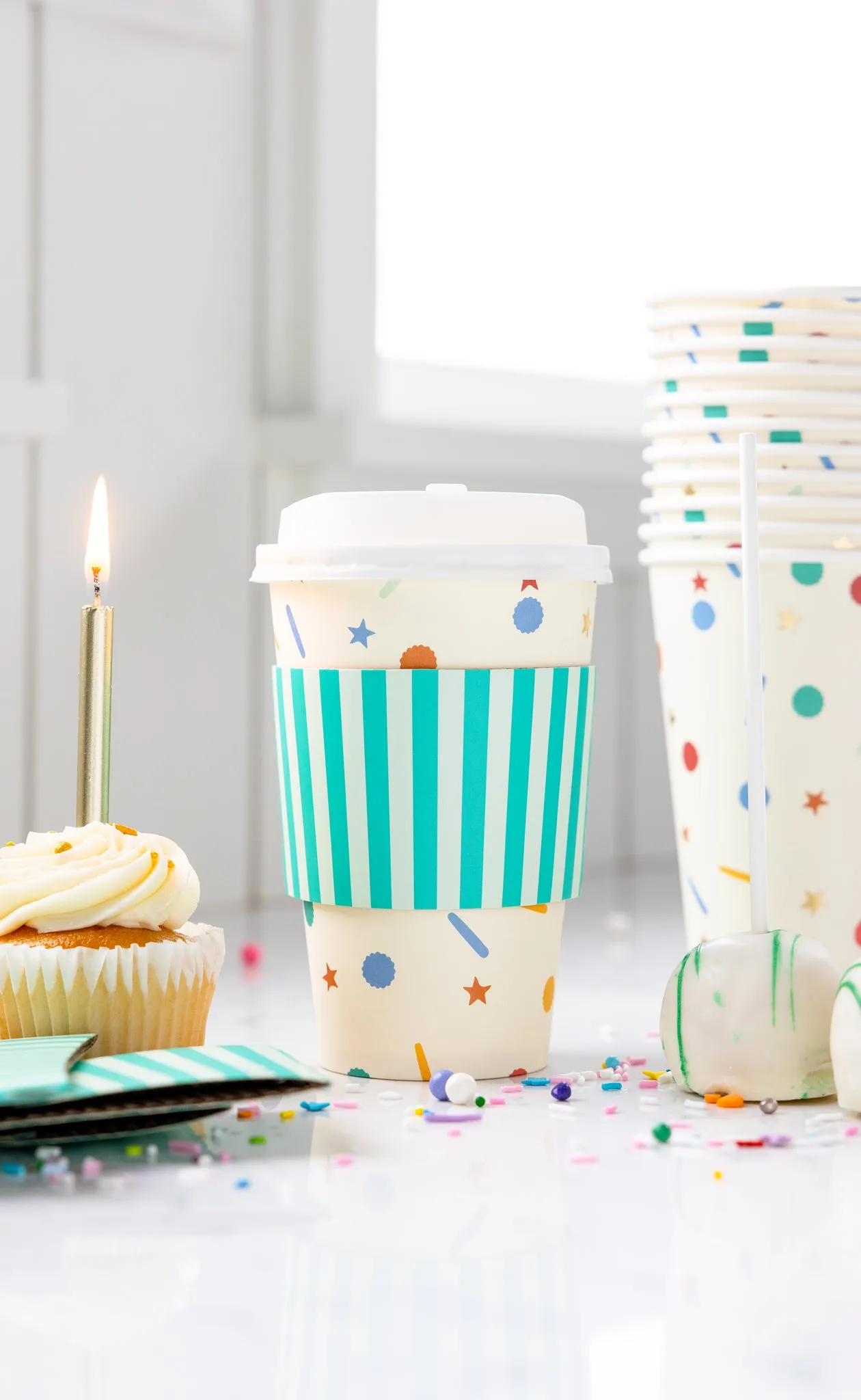 PLBDY11 - Confetti To Go Cups