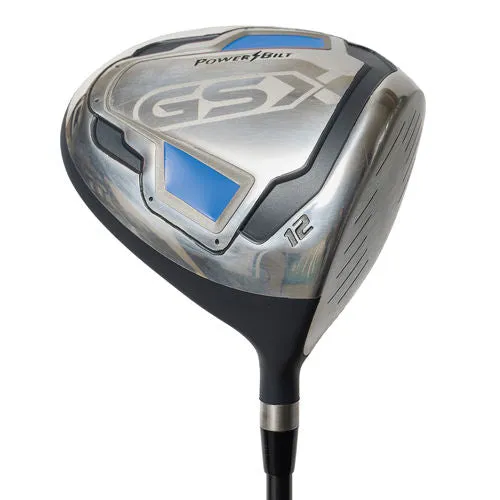 PowerBilt GSX Men's Steel Complete 10 Club & Bag