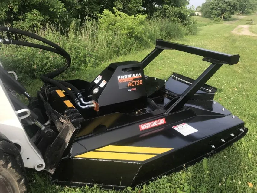 PREMIER Heavy Duty Industrial Grade Brush Cutter for Skid Steers