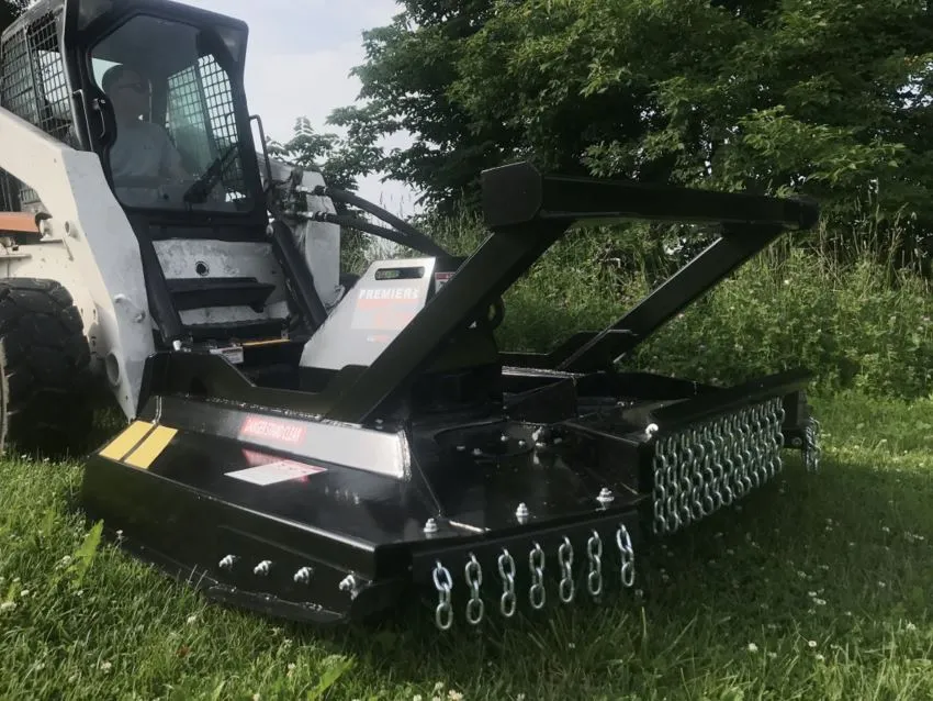 PREMIER Heavy Duty Industrial Grade Brush Cutter for Skid Steers