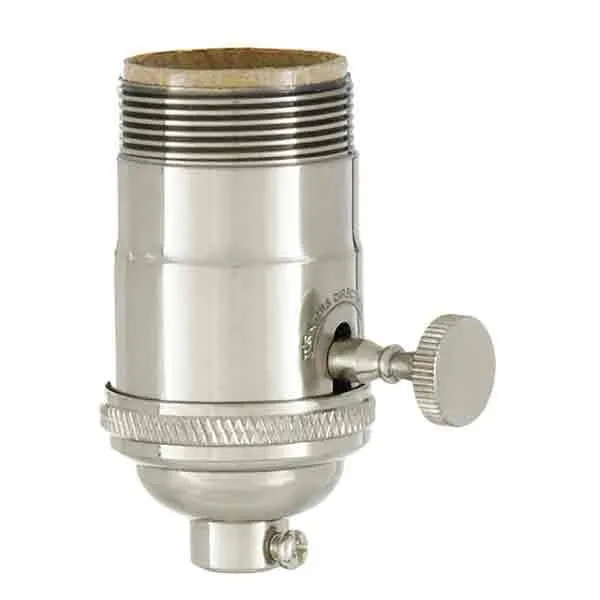 Premium Nickel Lamp Sockets