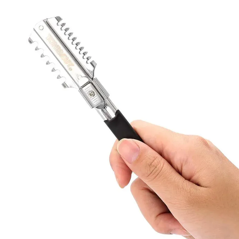 Professional Double-Edge Shaving Razor for Haircuts & Beard Trimming