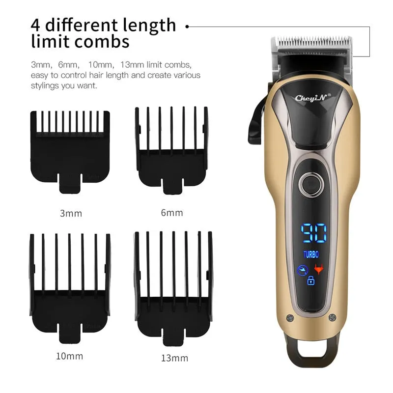 Professional Men's Hair Clipper Electric Beard & Trimmer Sets