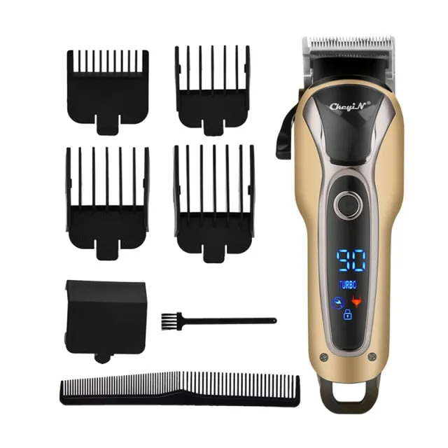 Professional Men's Hair Clipper Electric Beard & Trimmer Sets