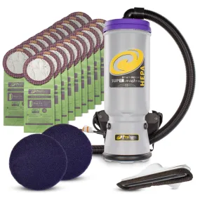 ProTeam® Super CoachVac Backpack Vacuum Package