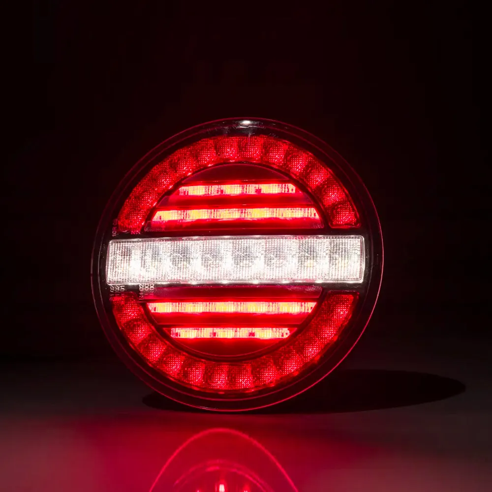 Round Tail Lamp with Reverse & Fog Light