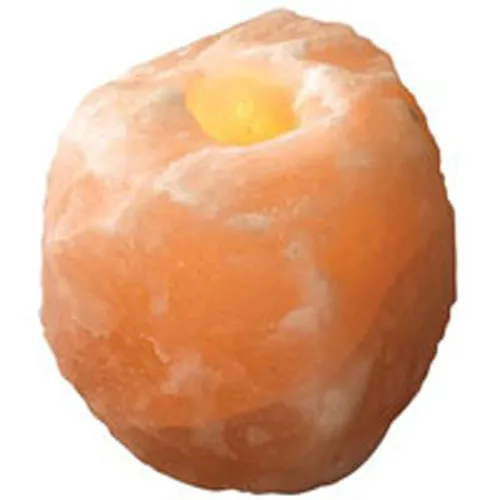 Salt Lamp Tea Candle Medium 3-5 Lbs 1 Unit By Ancient Secrets