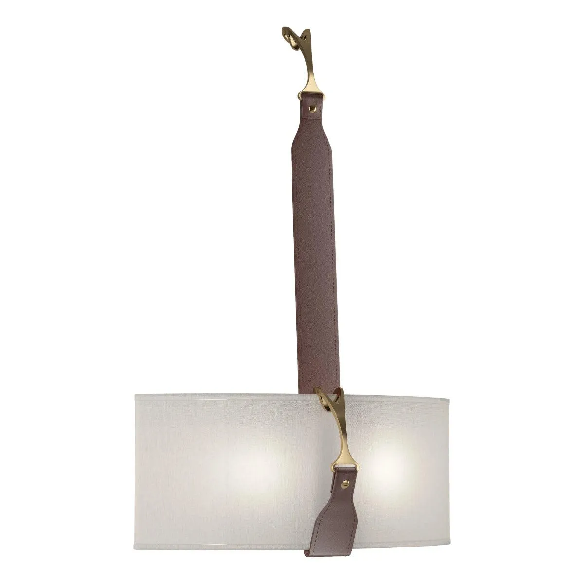 Saratoga 25 in. Wall Light Polished Nickel finish