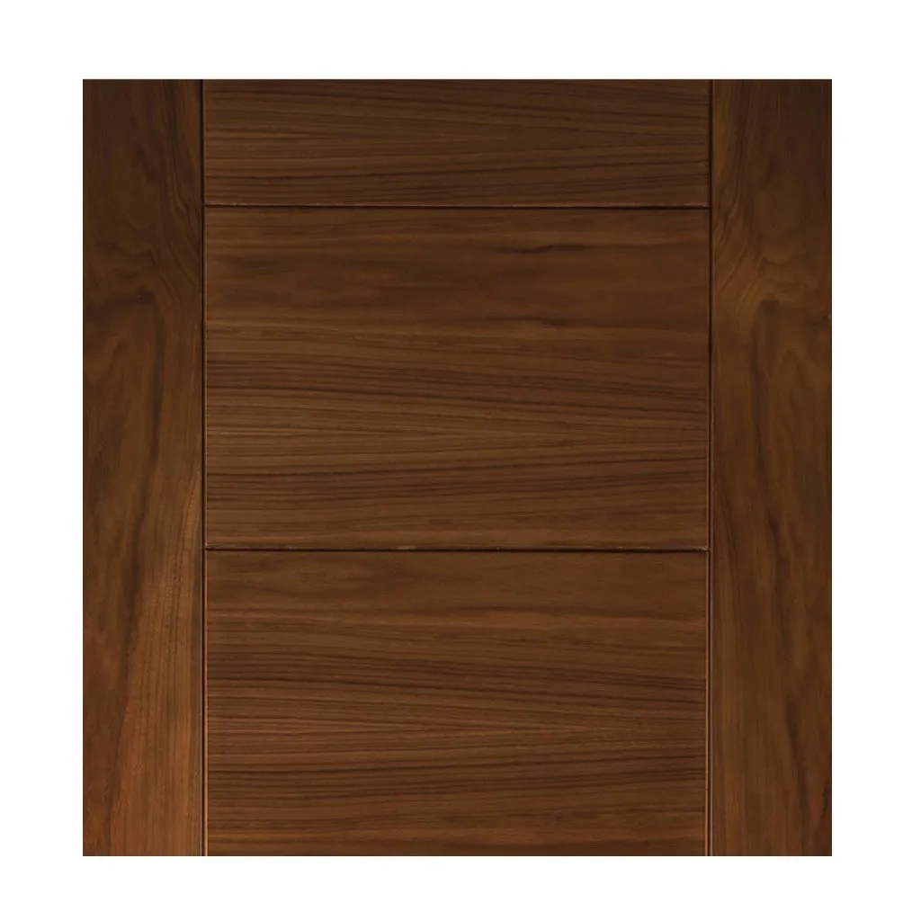 Seville Walnut Absolute Evokit Double Pocket Doors - Prefinished