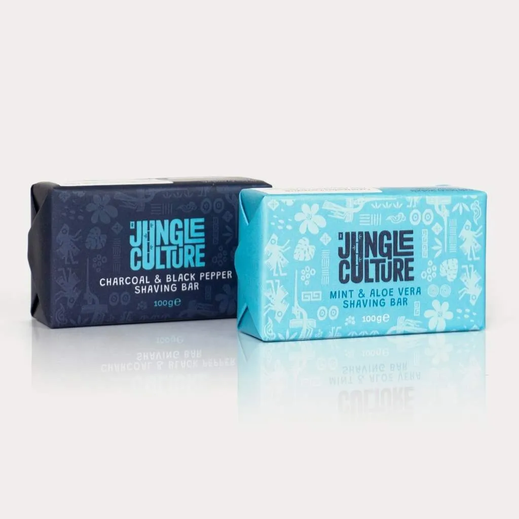 Shaving Soap Bars | Plastic-free Solid Natural Shaving Soaps (100g)