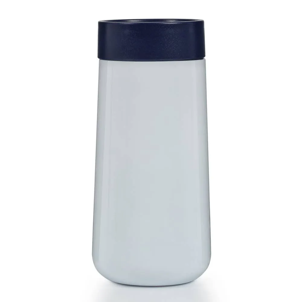 Skittle Travel Mug 230ml - White and Indigo