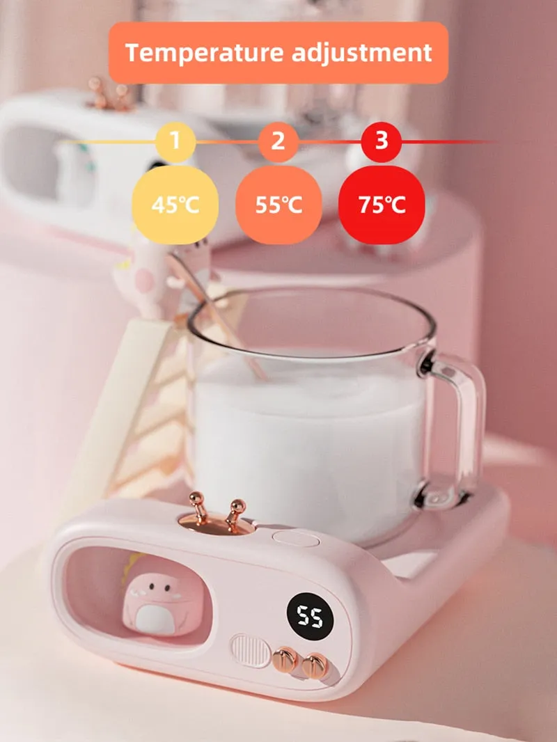 Smart Cute Pet Coffee Warmer Coaster