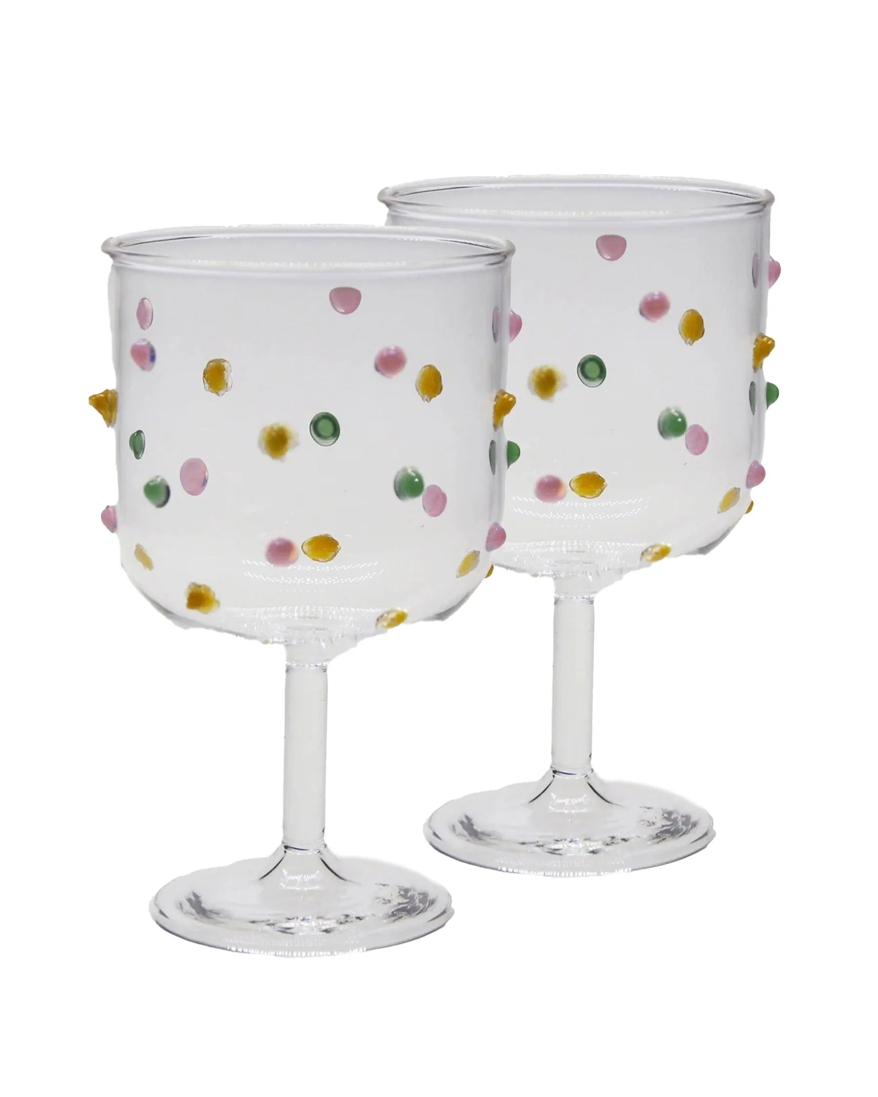 Smartie Partie Wine Glass 2P Set