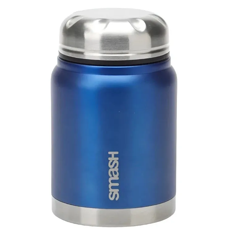 Smash Insulated Food Flask - 500ml - Blue