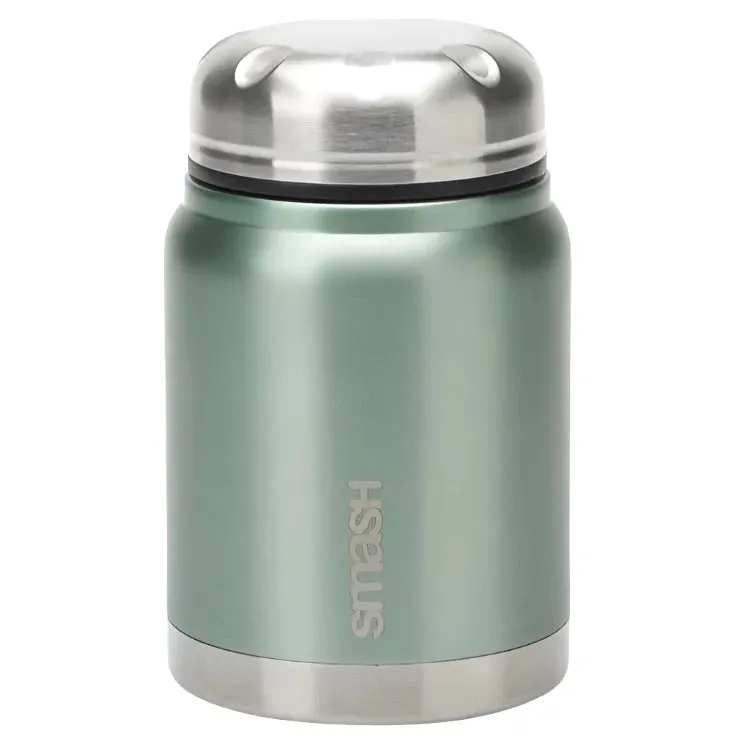 Smash Insulated Food Flask - 500ml - Green