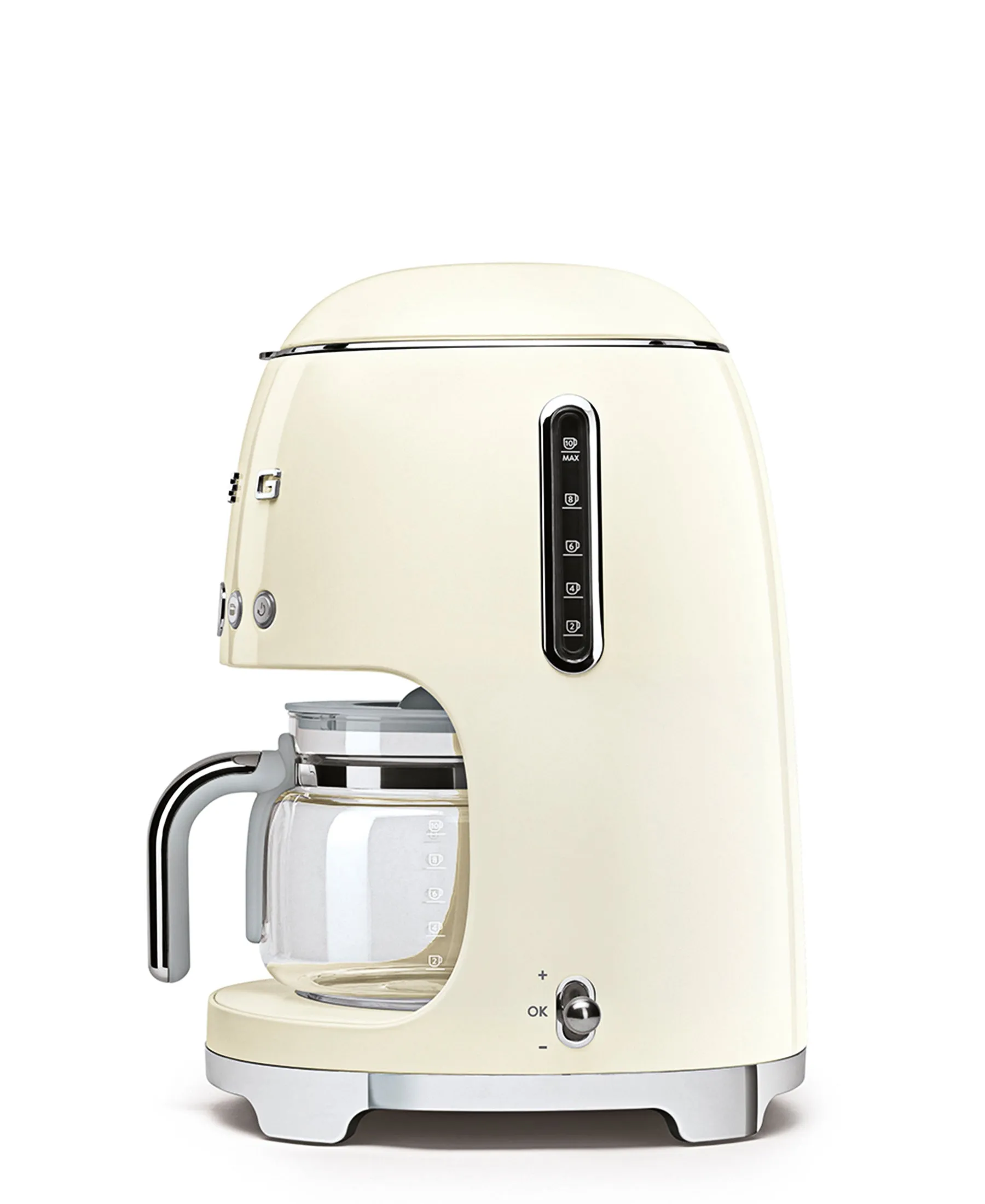 Smeg Drip Coffee Machine - Cream