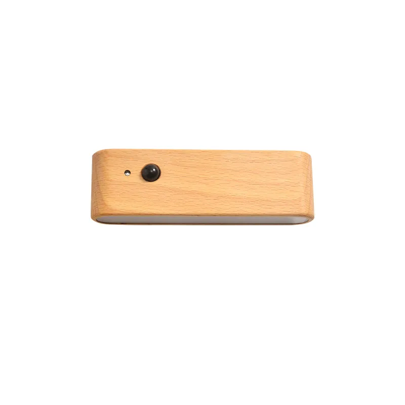 Solid Wood Recharchagable Induction Light