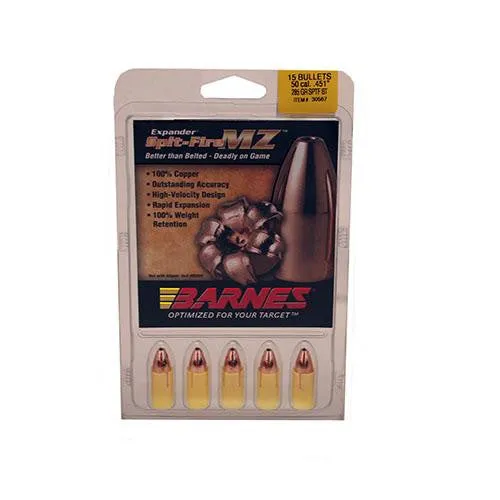 SpitFire MZ Muzzleloader Sabots - 50 Caliber, 285 Grains, Per 15