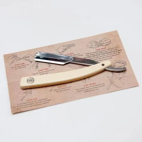 Straight Razor w/ Disposable Blade {clearance}