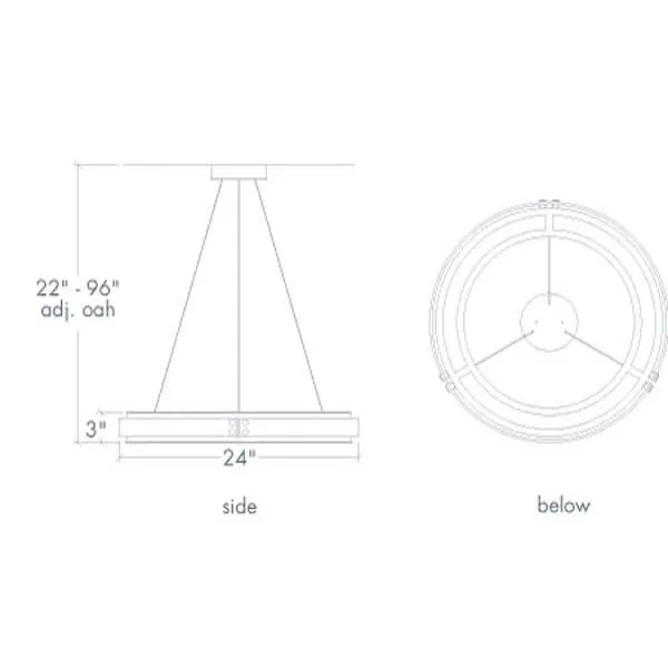 Strata 17375 Indoor/Outdoor Pendant By Ultralights Lighting