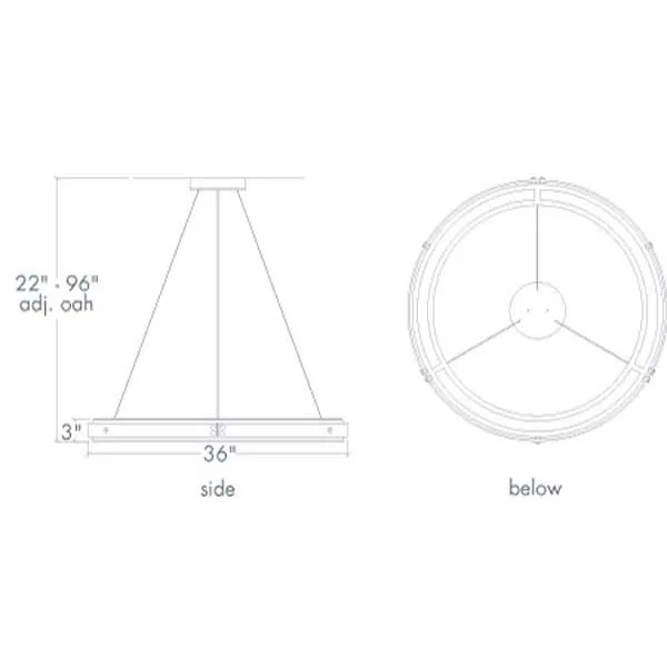 Strata 17375 Indoor/Outdoor Pendant By Ultralights Lighting