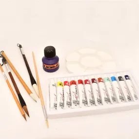 Student Brush Painting Set