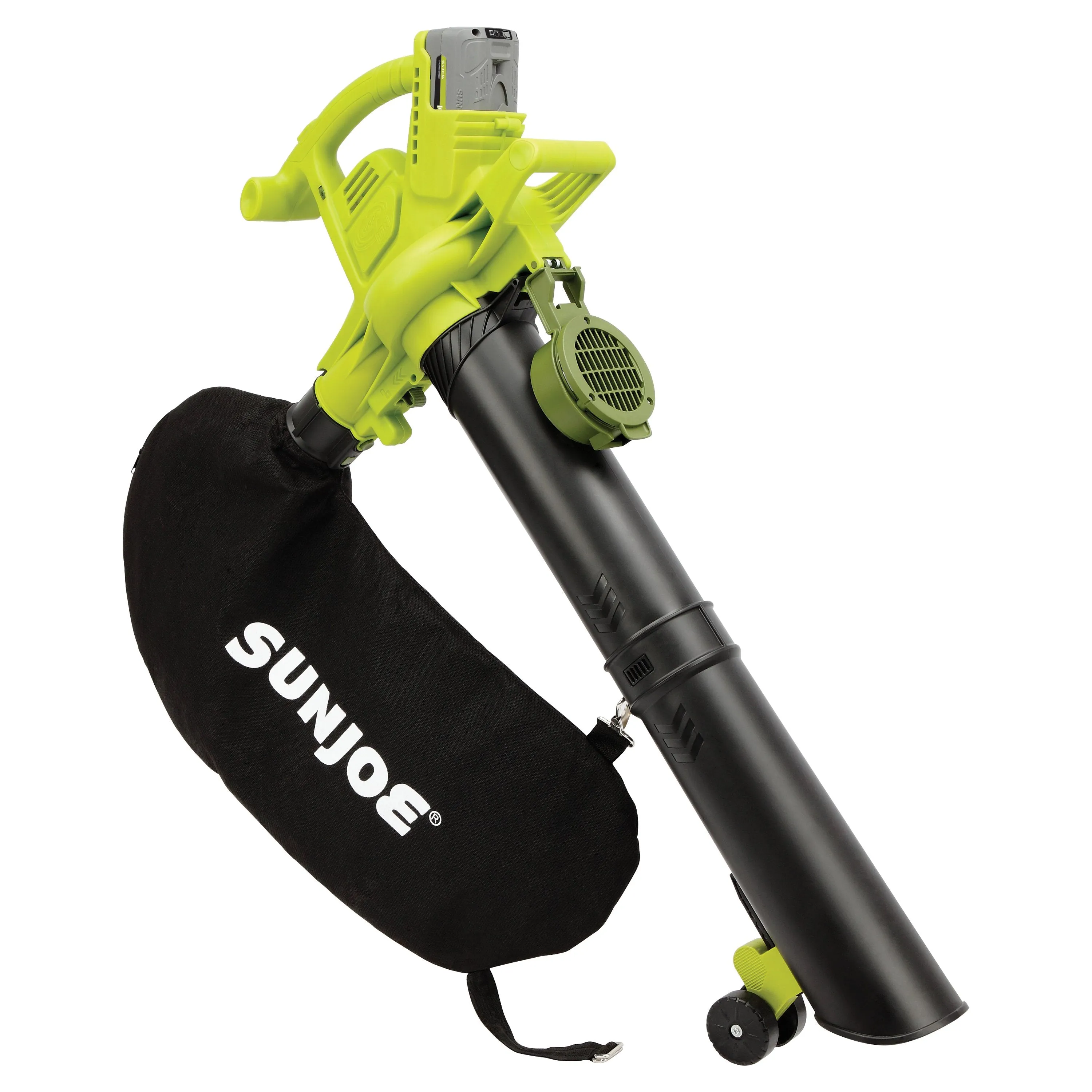 Sun Joe iONBV 40-Volt iONMAX Cordless 3-in-1 Blower Vacuum Mulcher Kit | 200-MPH | W/ 4.0-Ah Battery and Charger