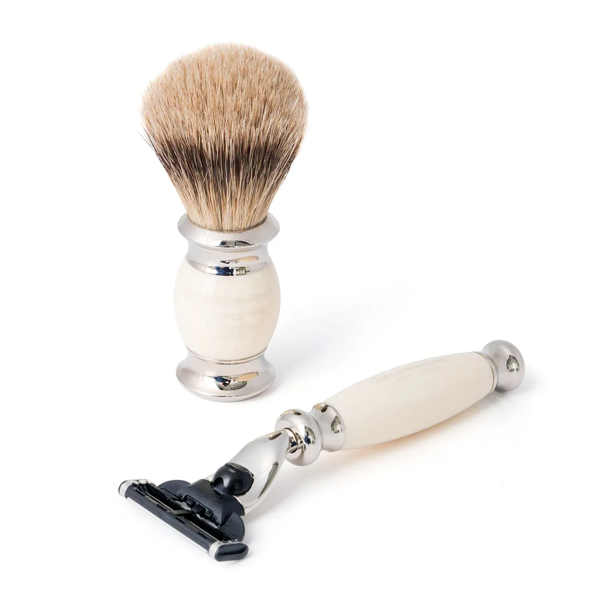 Super Badger Mach3 Edwardian Shaving Set