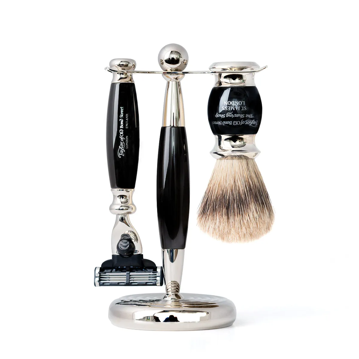 Super Badger Mach3 Edwardian Shaving Set