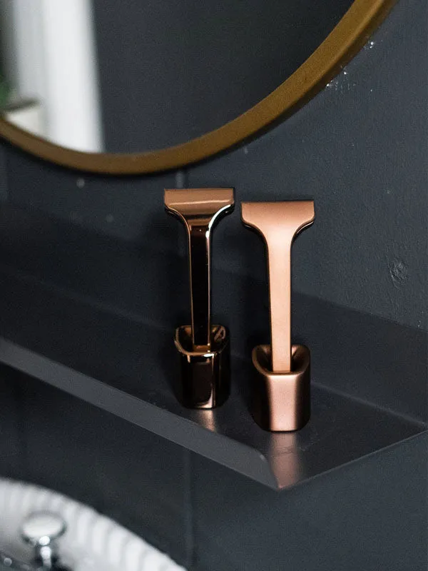 Supply Co Single Edge Razor Stand Copper