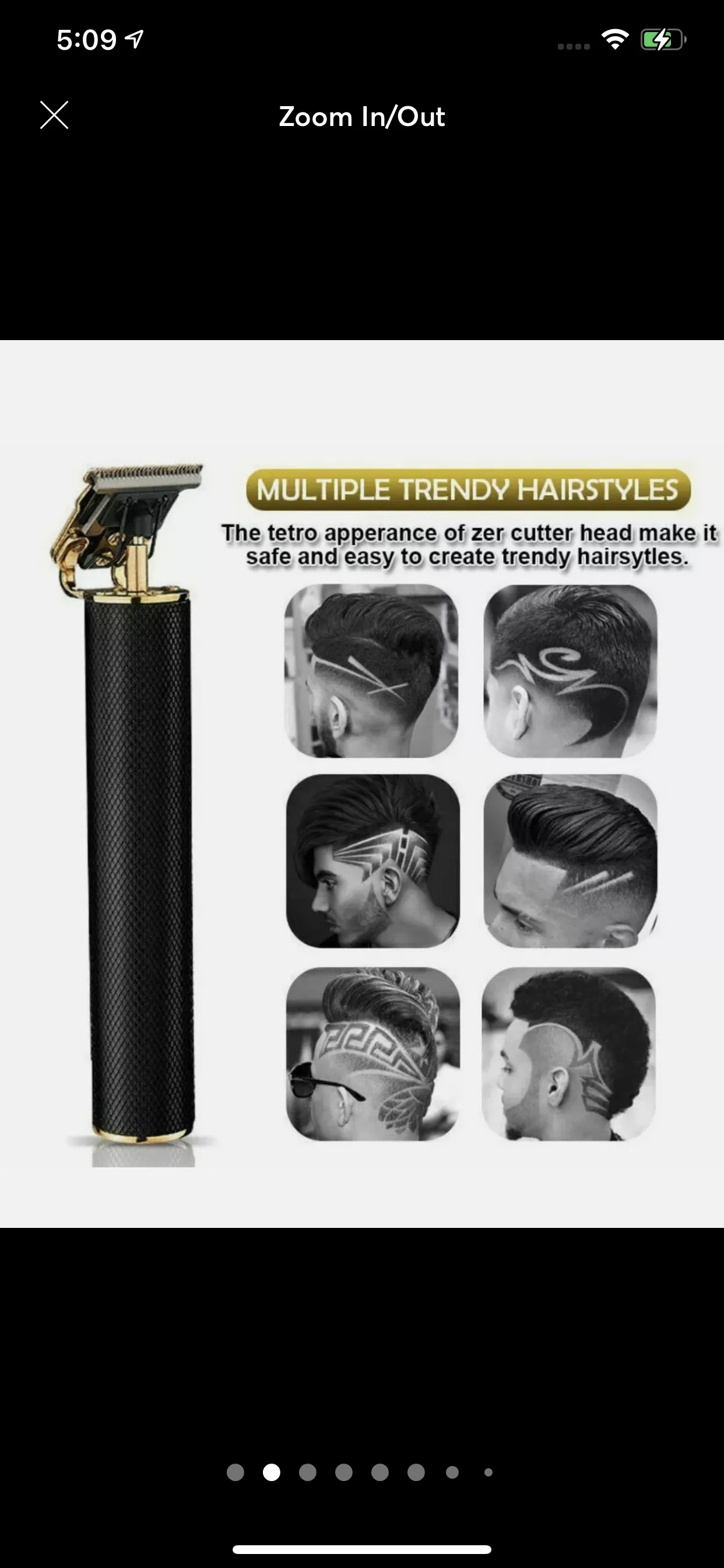 T-blade Cordless Outliner Hair Trimmer