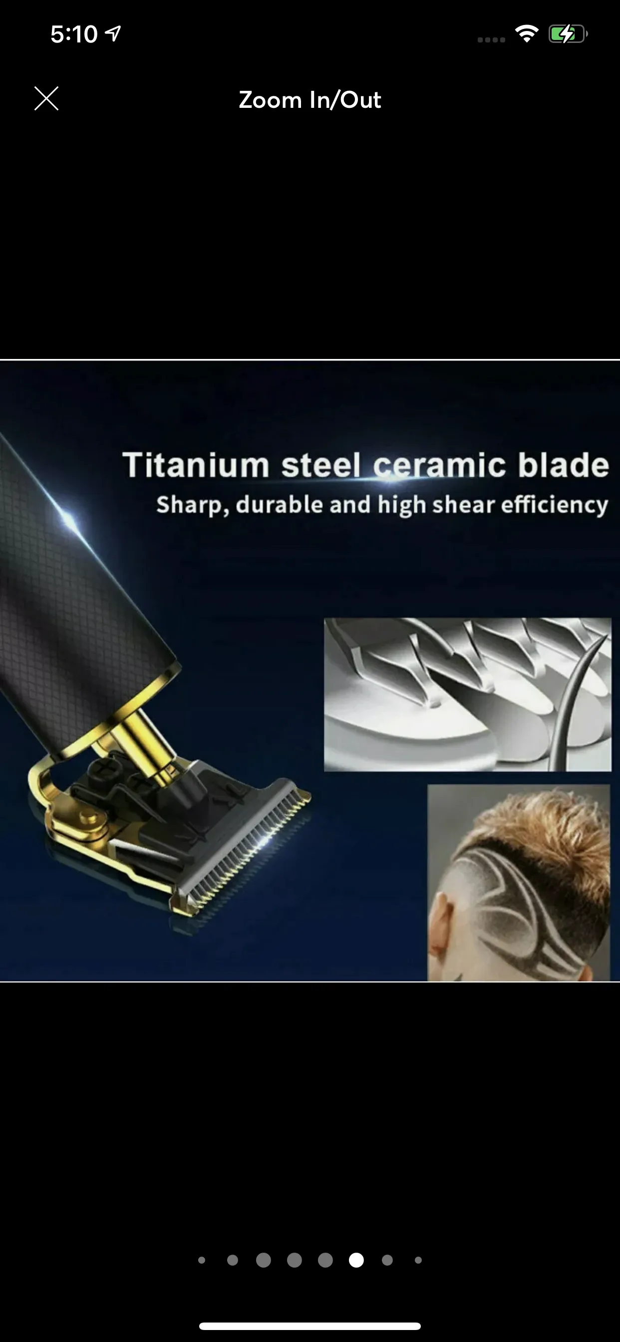 T-blade Cordless Outliner Hair Trimmer