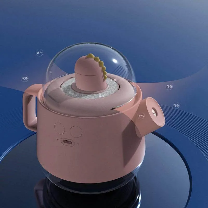 Teapot USB Colorful Air Humidifier Night Light