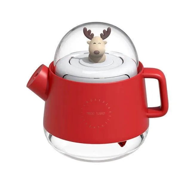 Teapot USB Colorful Air Humidifier Night Light