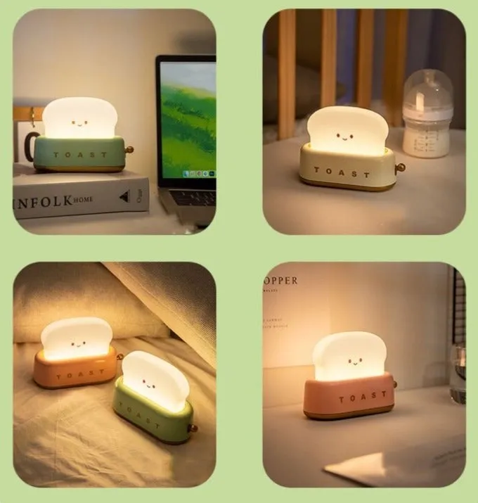 Toast Night Light by Style's Bug