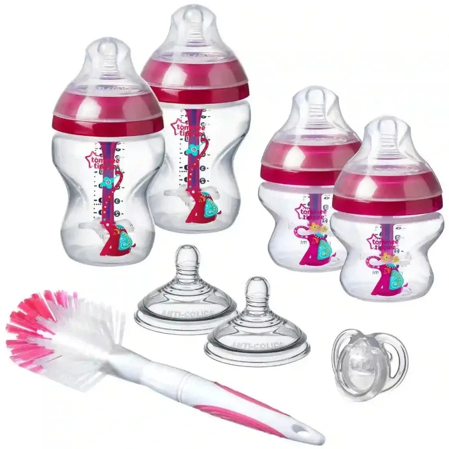 Tommee Tippee Advanced Anti-Colic Starter Bottle Kit- Girl