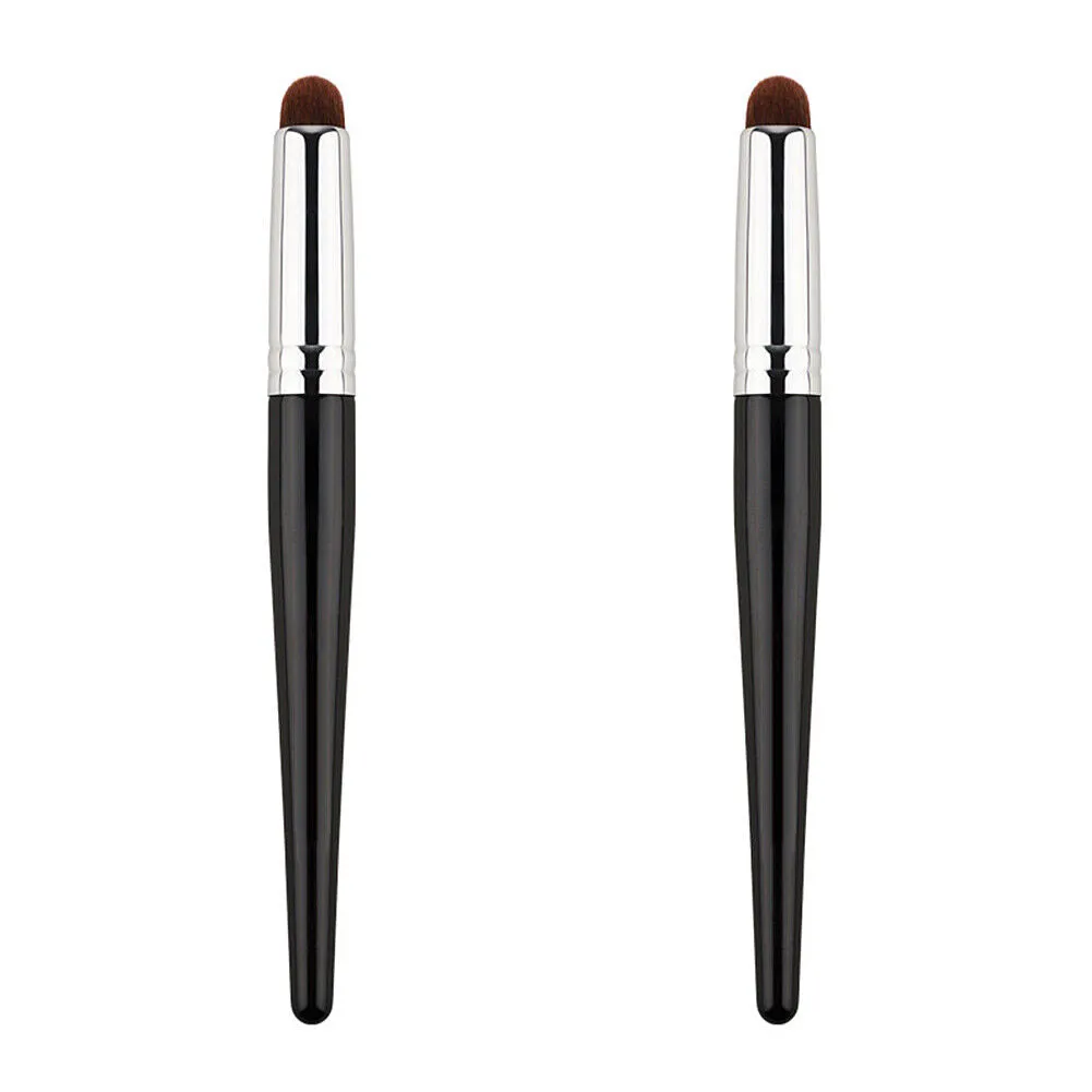 US 1-2Pc Tapered Concealer Soft Mini Kabuki Synthetic Foundation Under Eye Brush