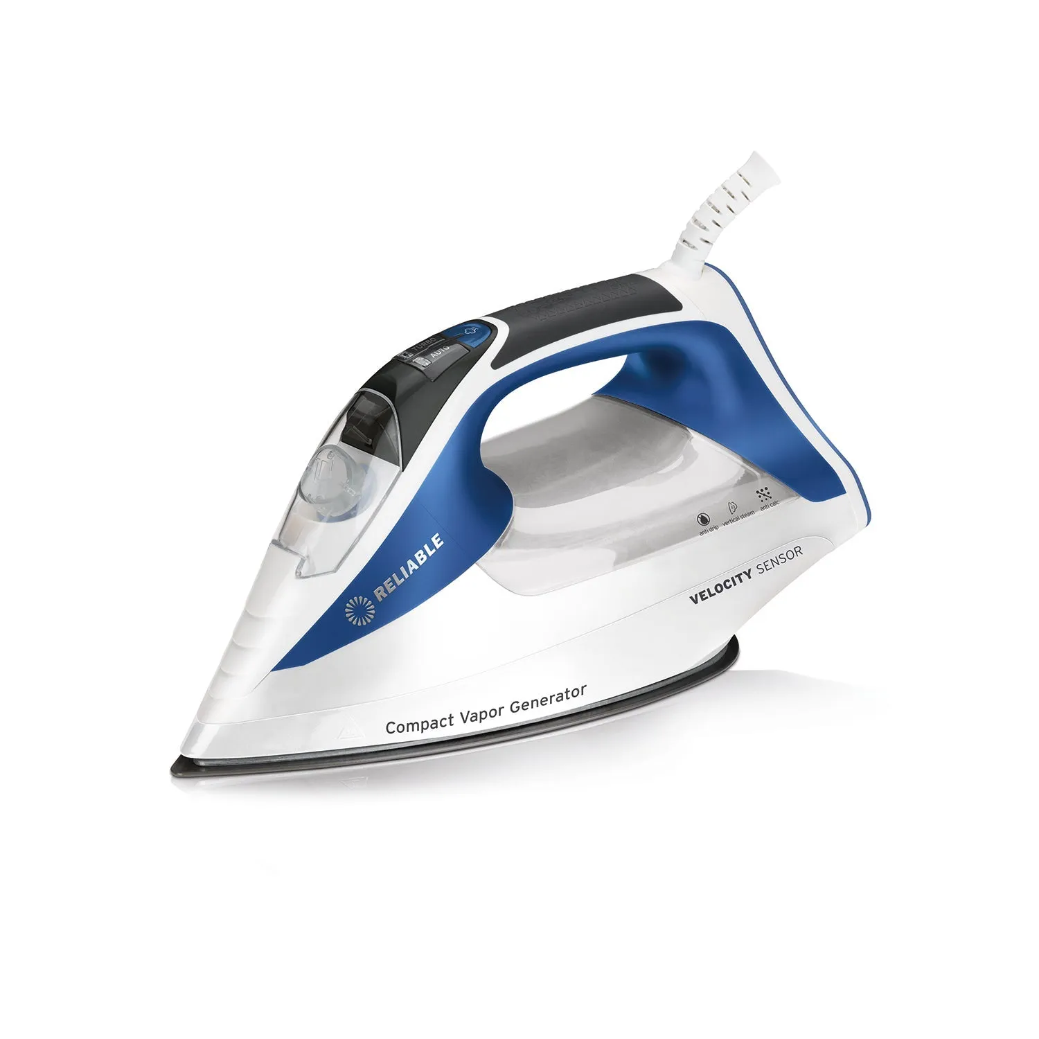 Velocity Sensor 240IR Compact Vapor Generator Steam Iron