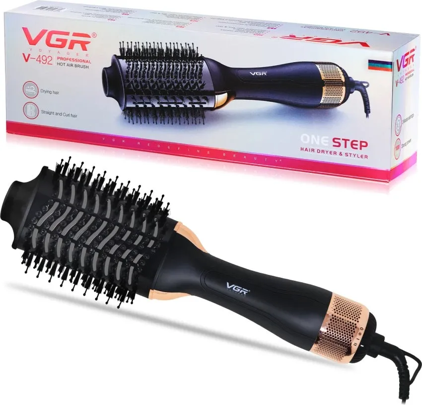 VGR Professional Hot Air Brush, 1000Watt