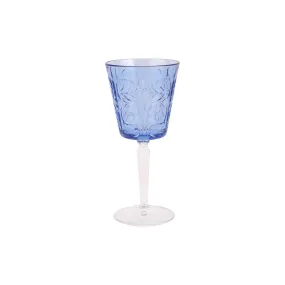 Vietri Barocco Cobalt Wine Glass