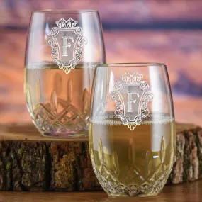 Waterford Lismore Nouveau Stemless, PAIR