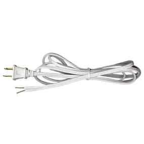 White Lamp Cord Sets, 12 Foot SPT1