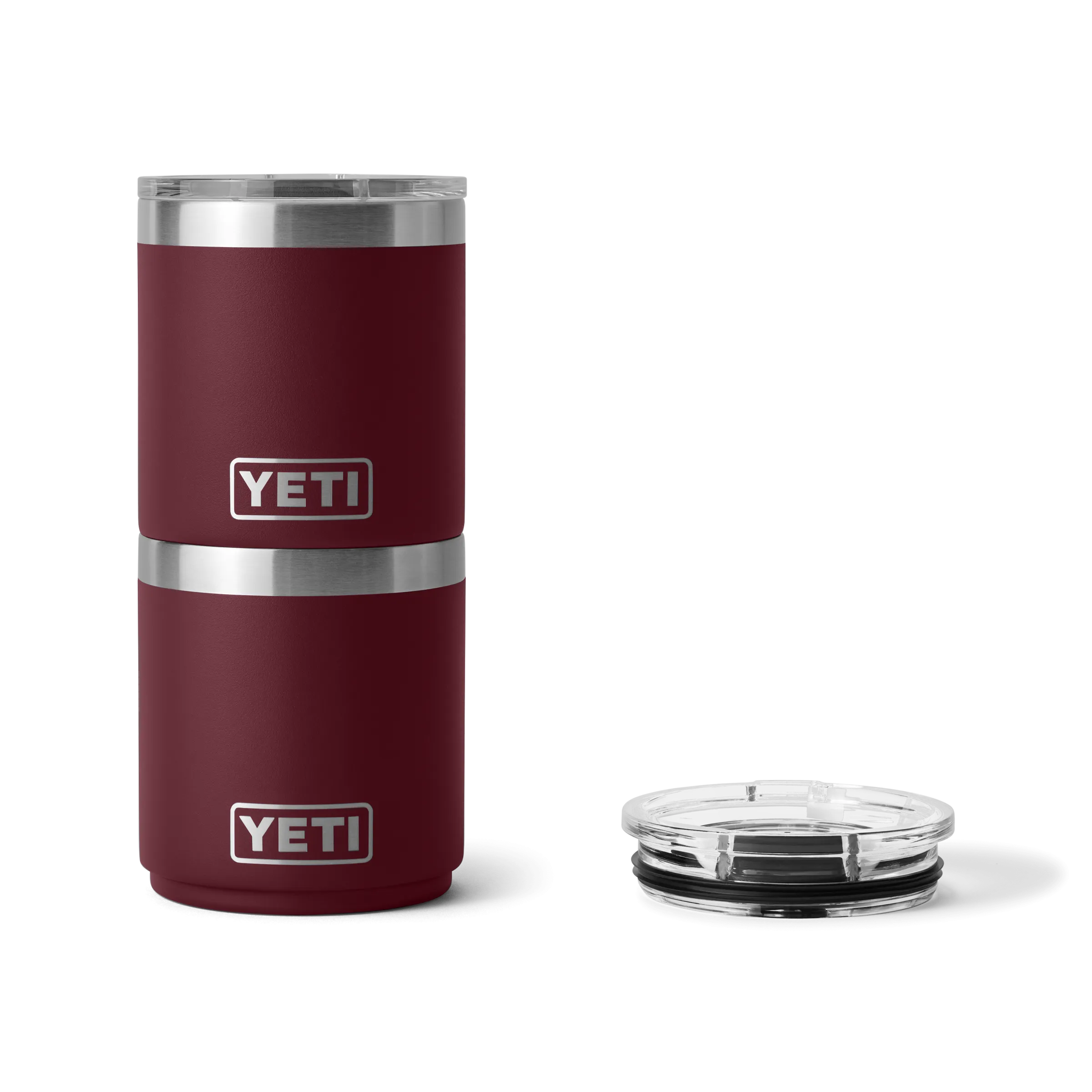 Yeti Rambler 10oz/295ML Stackable Lowball 2.0 With Magslider Lid - Wild Vine Red