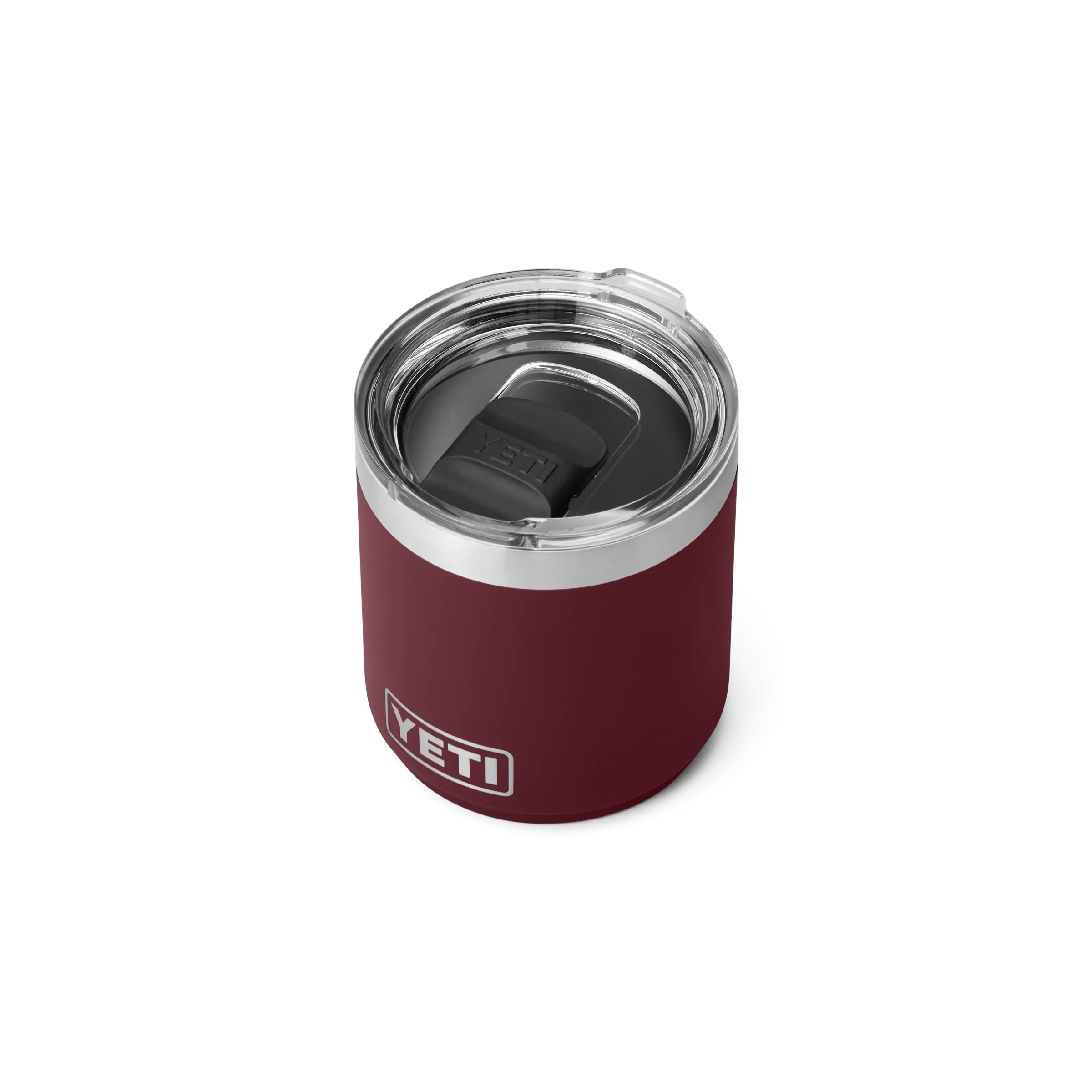 Yeti Rambler 10oz/295ML Stackable Lowball 2.0 With Magslider Lid - Wild Vine Red