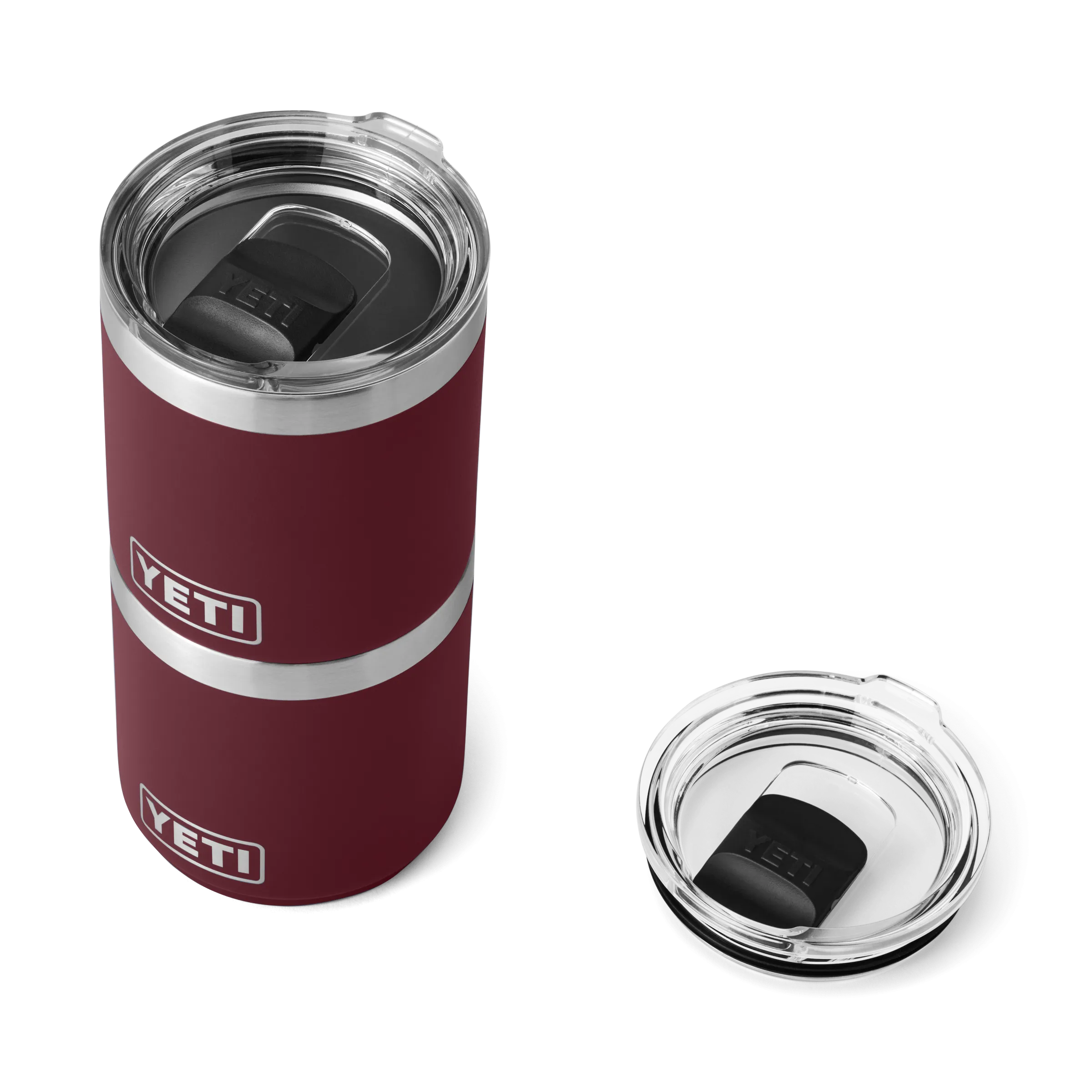 Yeti Rambler 10oz/295ML Stackable Lowball 2.0 With Magslider Lid - Wild Vine Red