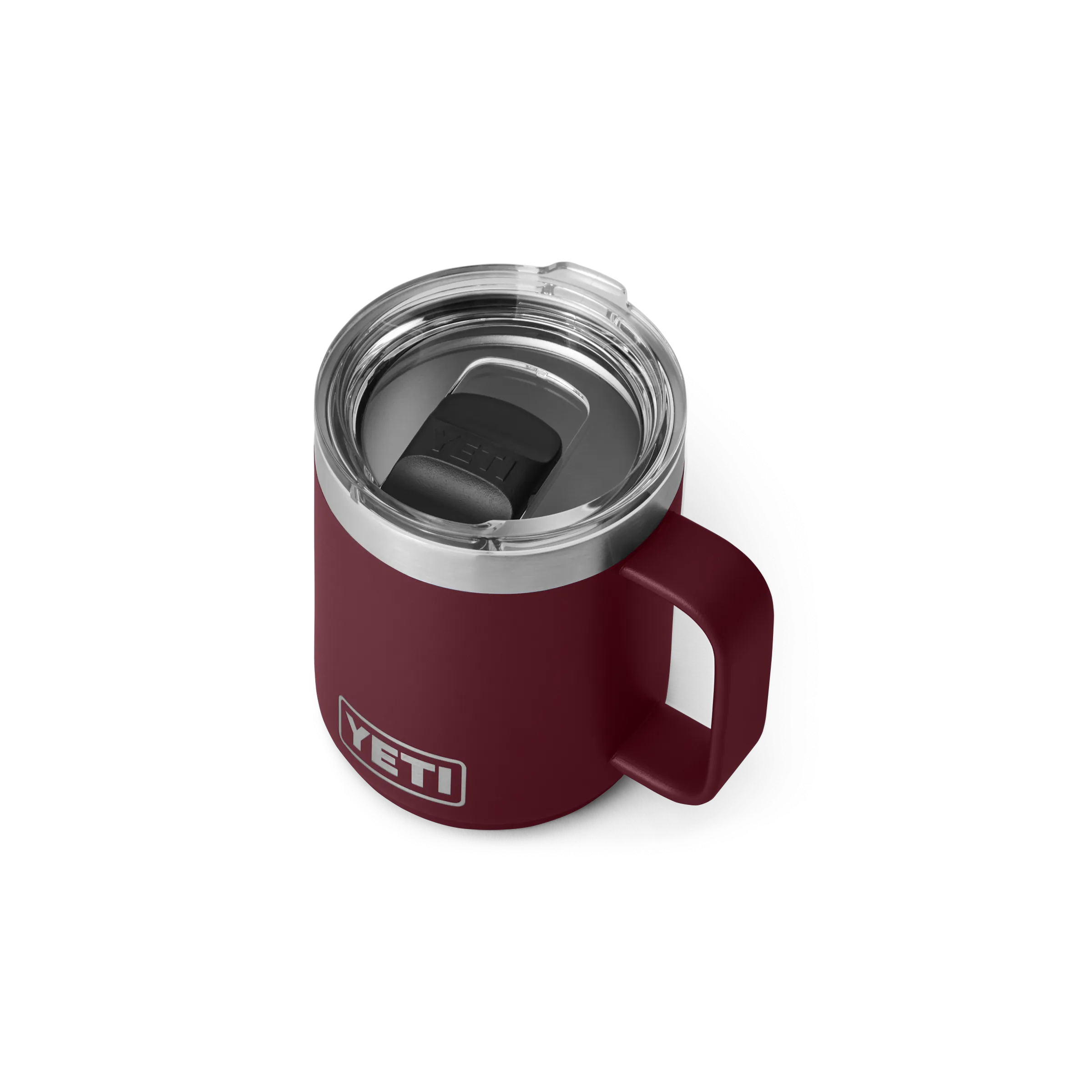 Yeti Rambler 10oz/295ML Stackable Mug With Magslider Lid - Wild Vine Red