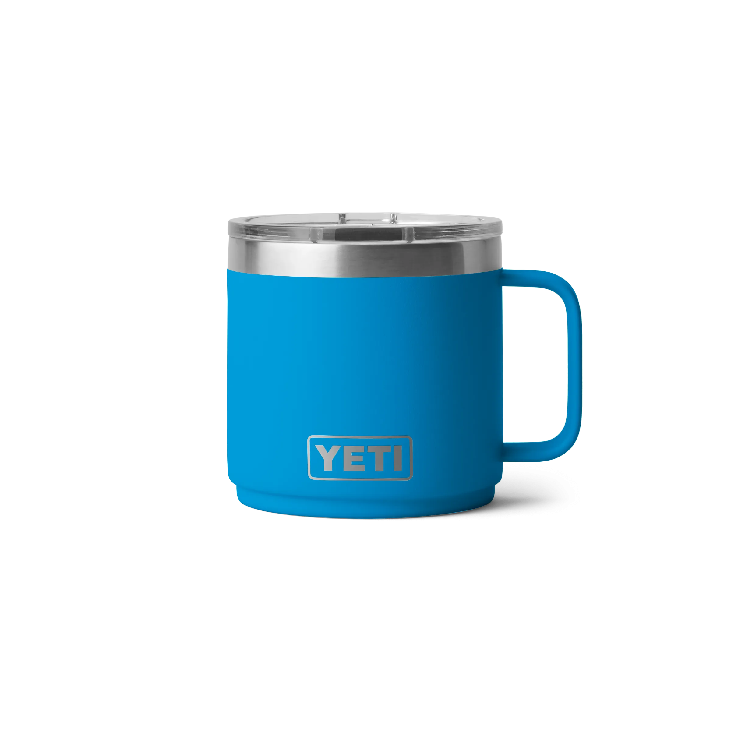 Yeti Rambler 14oz/414ml Stackable Mug 2.0 with Magslider Lid - Big Wave Blue